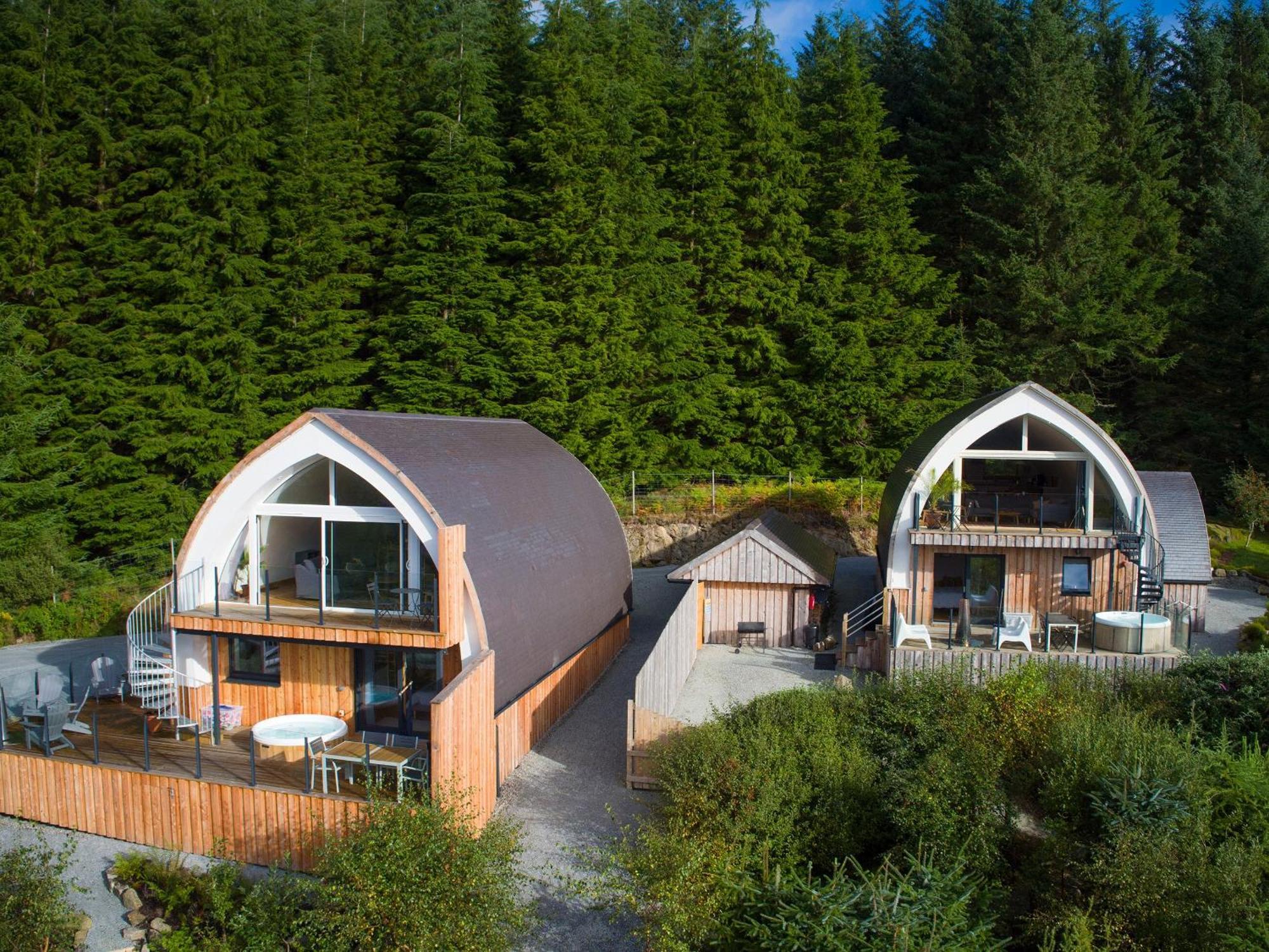 Jill Strawbale House- Ukc2935 Strontian Exterior foto