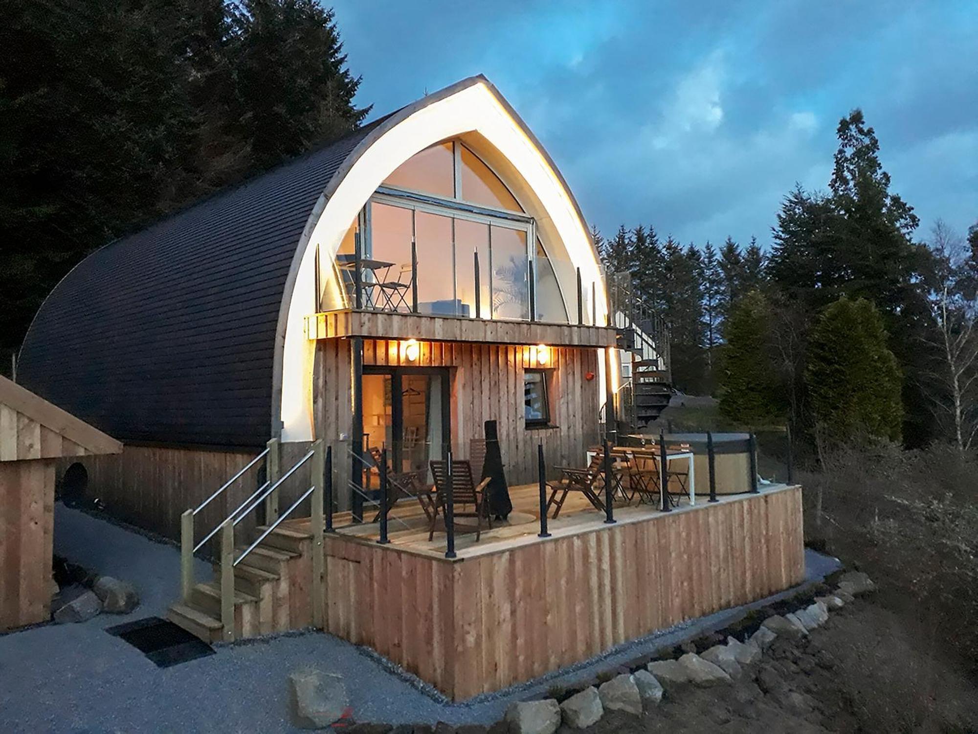 Jill Strawbale House- Ukc2935 Strontian Exterior foto