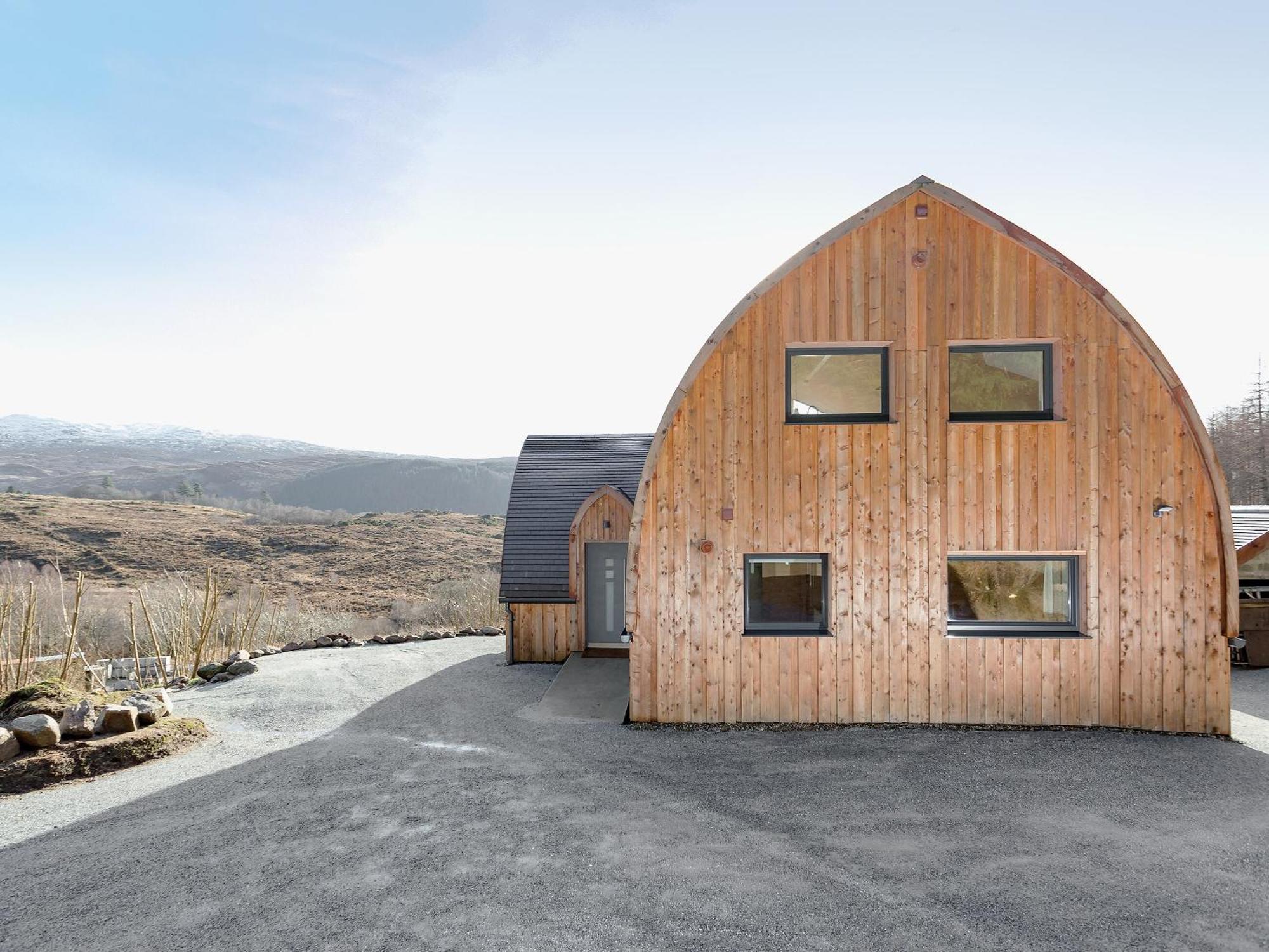 Jill Strawbale House- Ukc2935 Strontian Exterior foto
