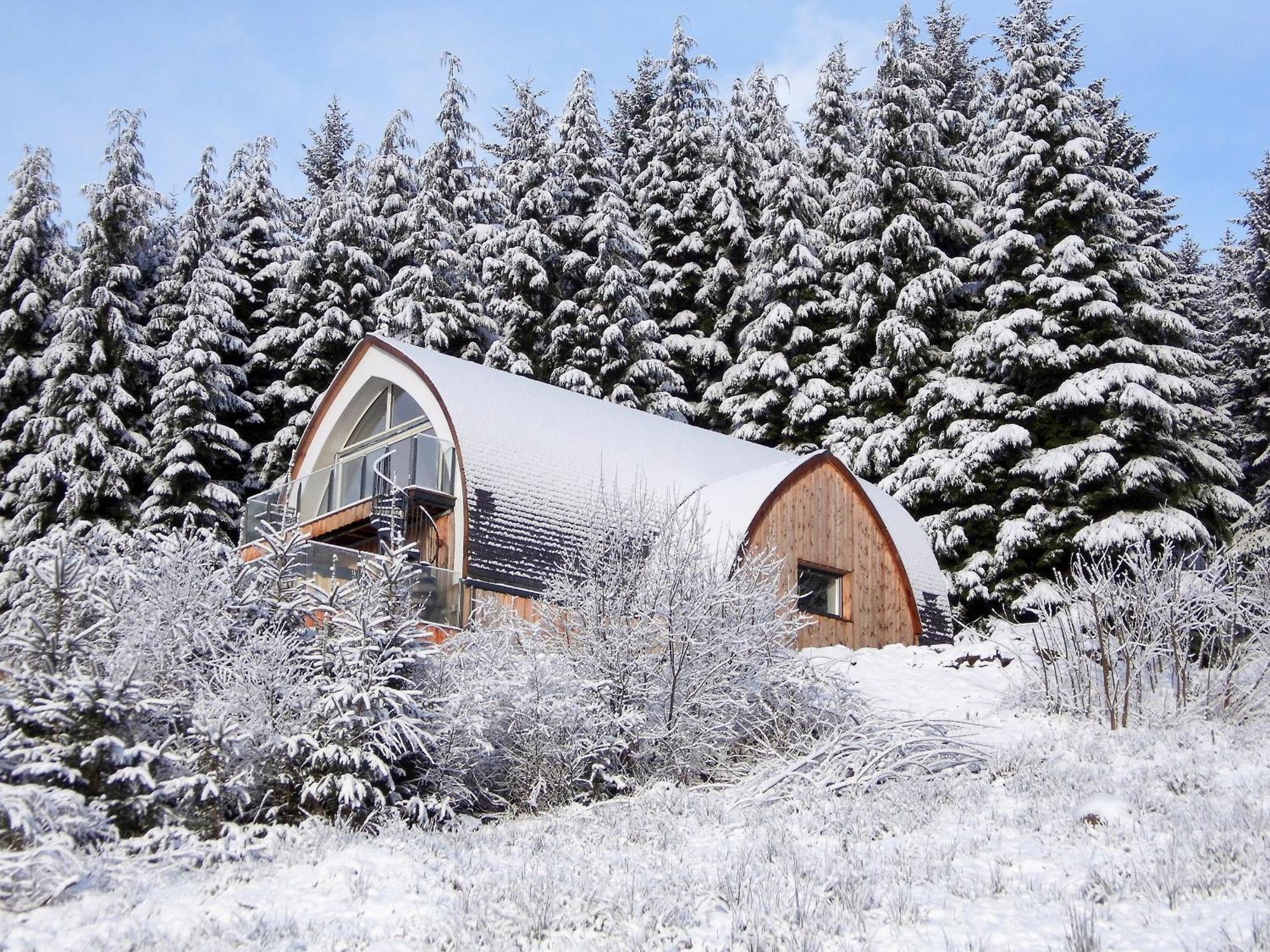 Jill Strawbale House- Ukc2935 Strontian Exterior foto