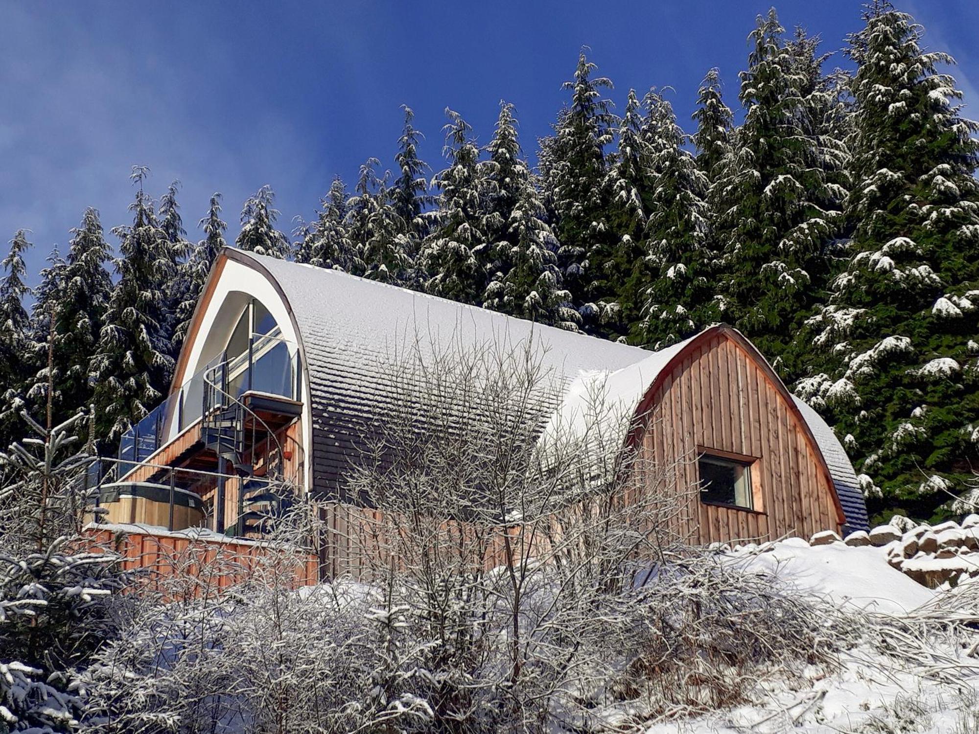 Jill Strawbale House- Ukc2935 Strontian Exterior foto